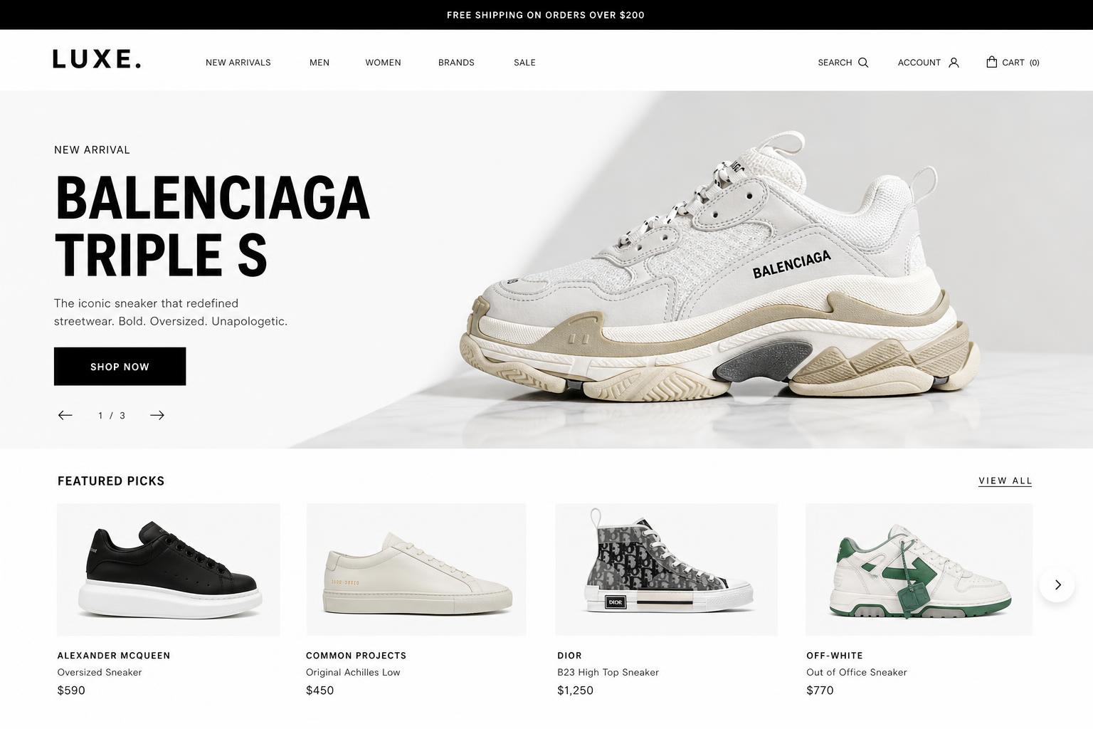 Homepage preview van Vela & Co.